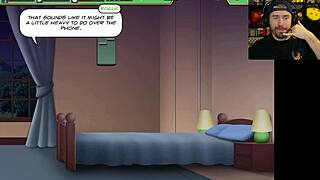 I played x-men parody game rogue-like evolution with pussy action 😏🎮