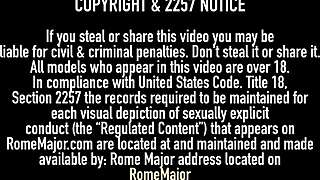 Rome major pounds mini stallion's curvy tits cowgirl with big black cock ride