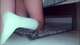 WOW, Petite College Latina Sneaks Neighbor In For Secret Fuck!