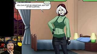 I played x-men parody game rogue-like evolution with pussy action 😏🎮