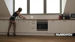 aly sa gap anal fisting russian maid cleans bbc ass to mouth 😈🍑