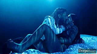 i couldn't hold back as gorgeous sarah illustrates submitted to her dom's massive cock deeper