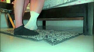 WOW, Petite College Latina Sneaks Neighbor In For Secret Fuck!