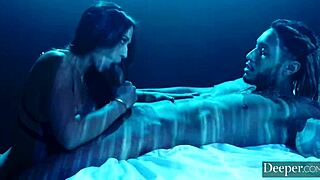i couldn't hold back as gorgeous sarah illustrates submitted to her dom's massive cock deeper