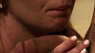 Jessie palmer watches thick jizz facial on hairy pussy 😲💦