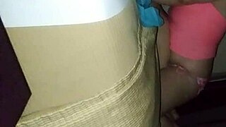 Wife Pegs Husband Hard