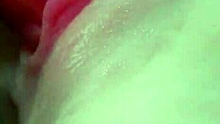 FINGER AND DICK DOUBLE STUFF THIS PUSSY DEEP!!