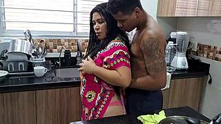 Whoa, hot mature stepmom gets railed by her young stepson! 🍑😈