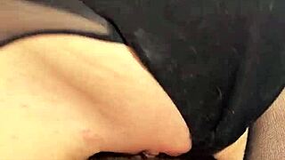 oh damn these high heels make my pantyhose legs perfect for rough riding