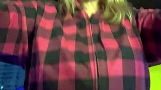 Can you believe she almost got kicked out gym for wet tits bouncing hard?