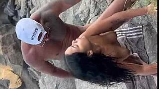 Bolt Jones Fucks 18yo Angel Ferraz on Nudist Beach