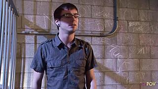 i'm watching this black slut get her pussy licked and ass toyed hard by some bar stranger