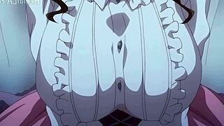 so this fugitive bangs a hot anime chick and her widowed mom in wild hentai action...