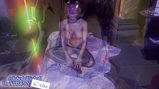 sexxxy naturelle's virgin asshole gets penetrated after club dancing freaky