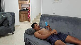 Whoa, hot mature stepmom gets railed by her young stepson! 🍑😈