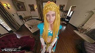i fuck princess zelda then cum in her wet pussy
