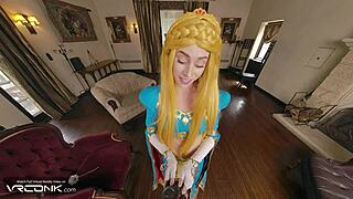i fuck princess zelda then cum in her wet pussy