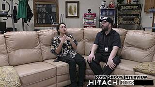 oh man freshman mara luv squirms thru mandatory hitachi vibrator orgasm backstage close-up