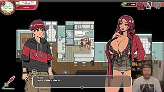 Late-night masturbation and handjob session with a sex doll