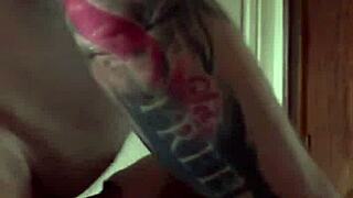 karla rose teases then submits to deepthroat domination and big natural tits play?