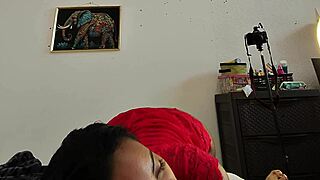 POV Stepmom Shares Bed with Stepson Leads to Wild Bedroom Fuck Tight Wet Pussy Tattoo