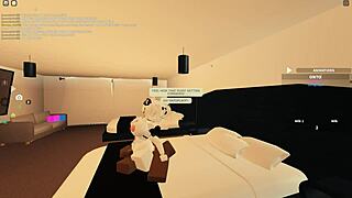 roblox whore rides monster black cock anal doggystyle till she drips wet