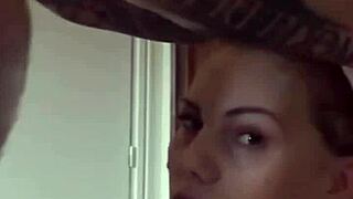 karla rose teases then submits to deepthroat domination and big natural tits play?