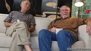 Old men piss on teen dukke while young bang in hd group