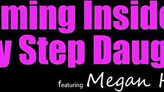 megan holly bounces poolside with stepdaddy until creampie finish