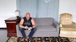 Pranked angry mom gags on taboo cock revenge!