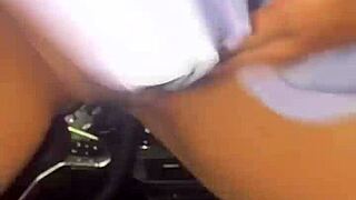 Hot asian babe ditches ride for raw outdoor fuck sans condom!