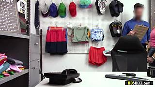 Shoplifter Adira Allure Begs for Mike Mancini's Rough Cock Punishment?