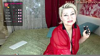 Mature Russian MILF Aimeeparadise's Webcam Spring Orgasm Compilation with Squirting and Dirty Talk