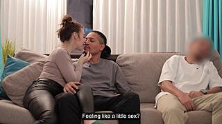 boyfriend's brother catches me and fucks me hard