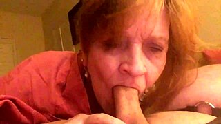 Cocksucking Granny Carmen Moans for Hardcore Cum Down Her Cougar Throat!