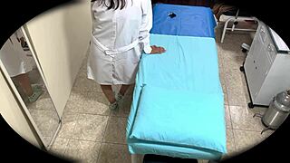 caught on hospital security cam that cute latina bending over in the clinic