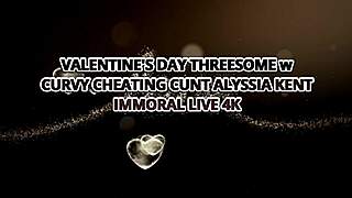 cum-drenched alyssia kent takes dean's cock deep 💦🍆