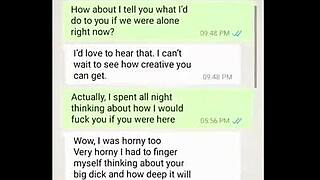 Coworkers share intimate fantasy talk