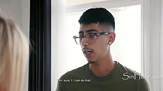 18yo first nuru massage turns erotic oil ride orgasm!