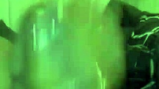She grips the massive big black cock screaming in orgasmic bliss homemade by pool