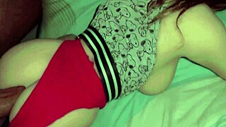Eighteen-year-old tries first anal in POV view