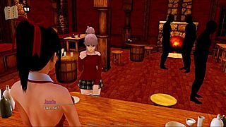 Harem Hotel 370 Game Scene With Hotel Room Action And Character Play
