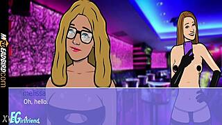 lesbian matures rip clothes in wild strip club game with dancing and night vibes