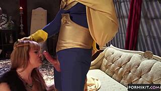 claire robbins craves eric's cock in deep emotional wonder woman suck-off