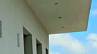 Tommy Cabrio fucks me hard on the balcony with neighbors watching our orgasmic show