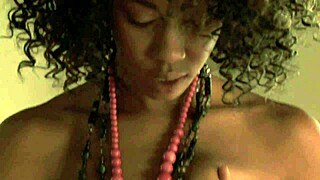 Hey babe, wanna watch these interracial lesbian girlfriends kiss and lick pussies?