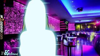 lesbian matures rip clothes in wild strip club game with dancing and night vibes