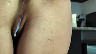 Gloved hands stroke cocks to cumshots