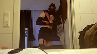 tex willer preps lingerie heels for huge cock fuck