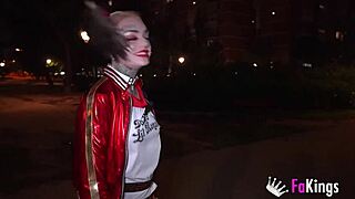 Lady Medusa's Petite Harley Quinn Body Craves Monster Cock Deepthroat Doggystyle!